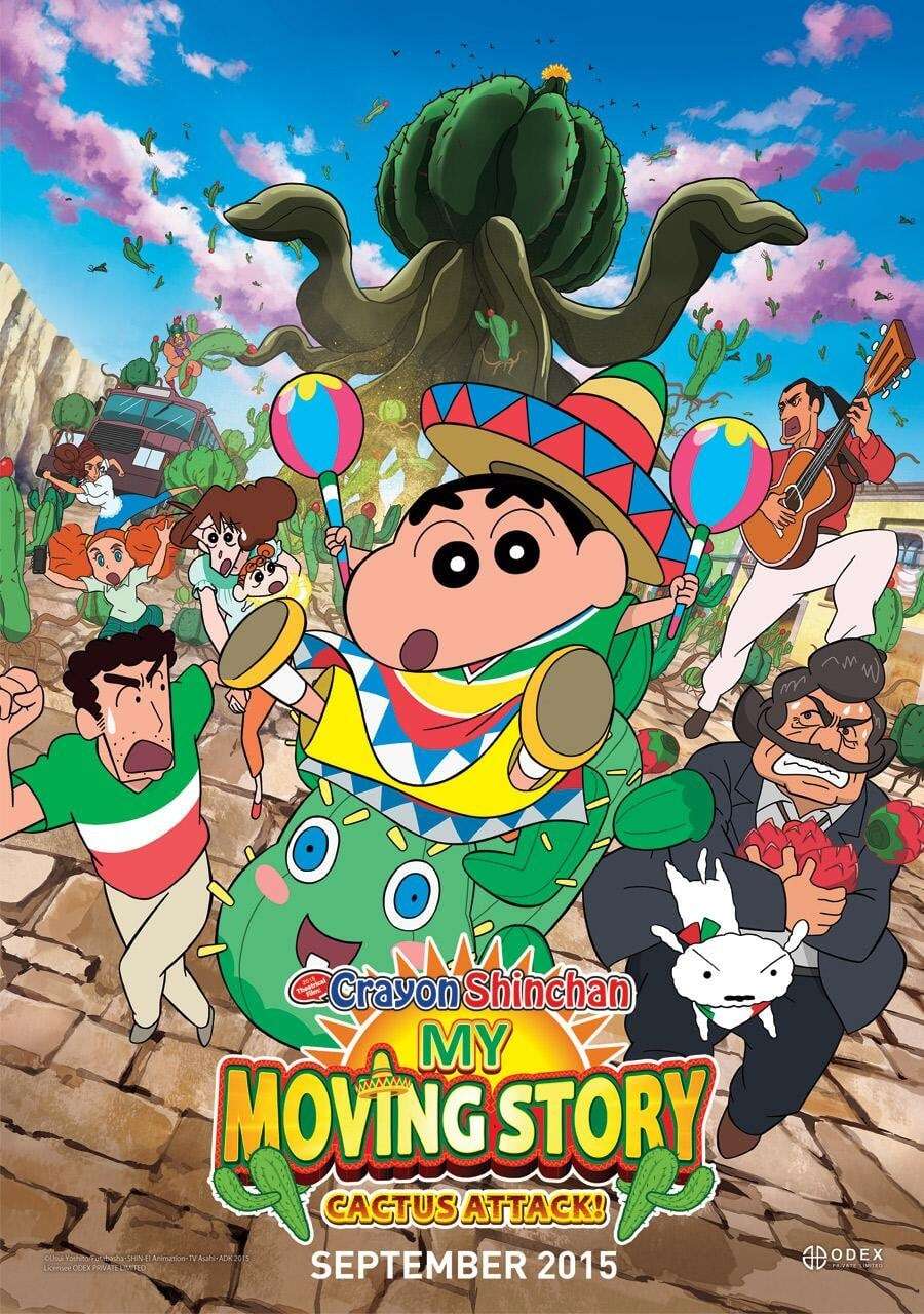 Crayon Shin-chan: My Moving Story - The Great Cactus Attack!